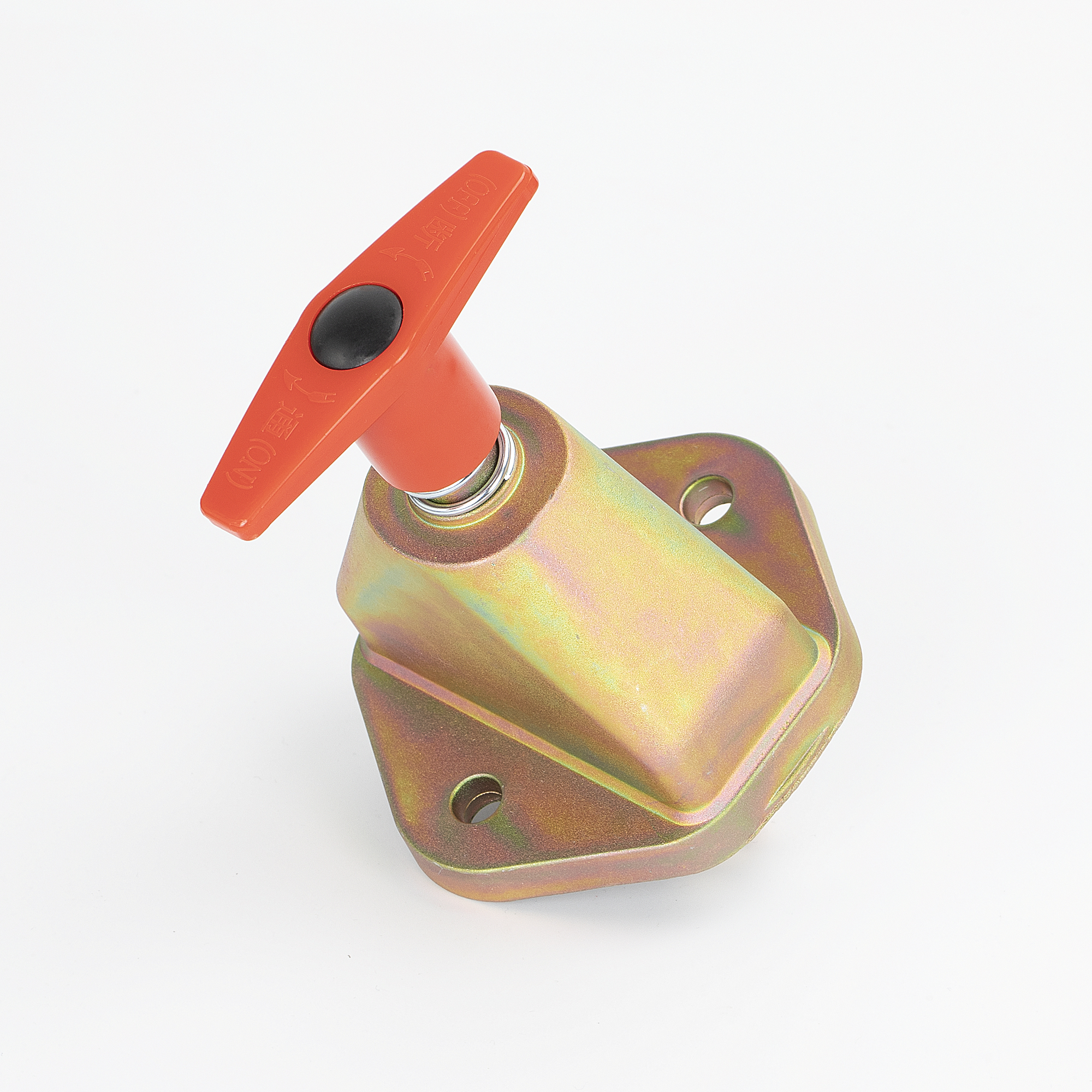 ASW-A02 100A 12-24V DC Battery Isolator Switch Master Cutoff with Push-Pull T-Handle for Tractors & Agricultural Equipment