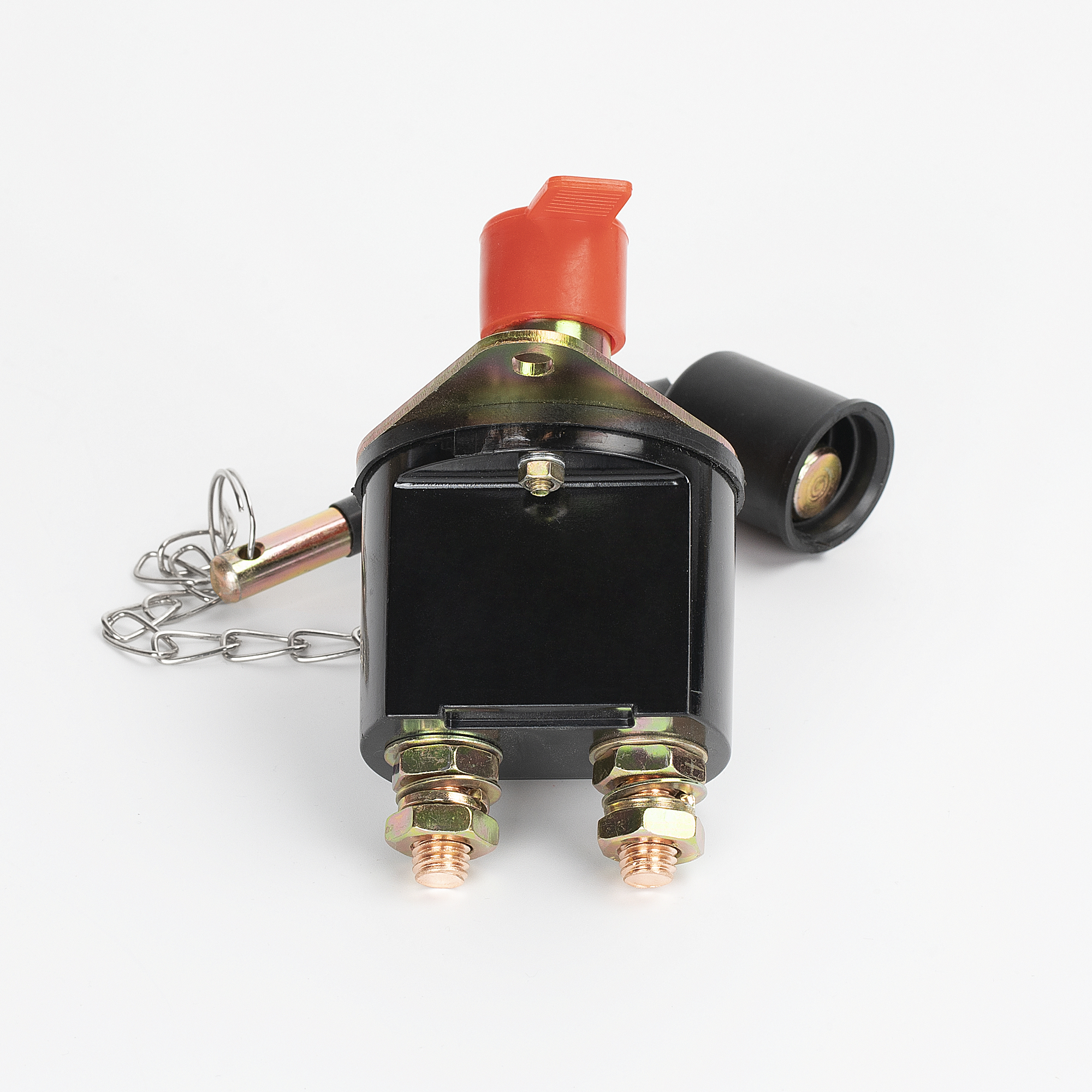 ASW-A08B 250A 12-24V DC Battery Master Switch Disconnect with Removable Lever Handle