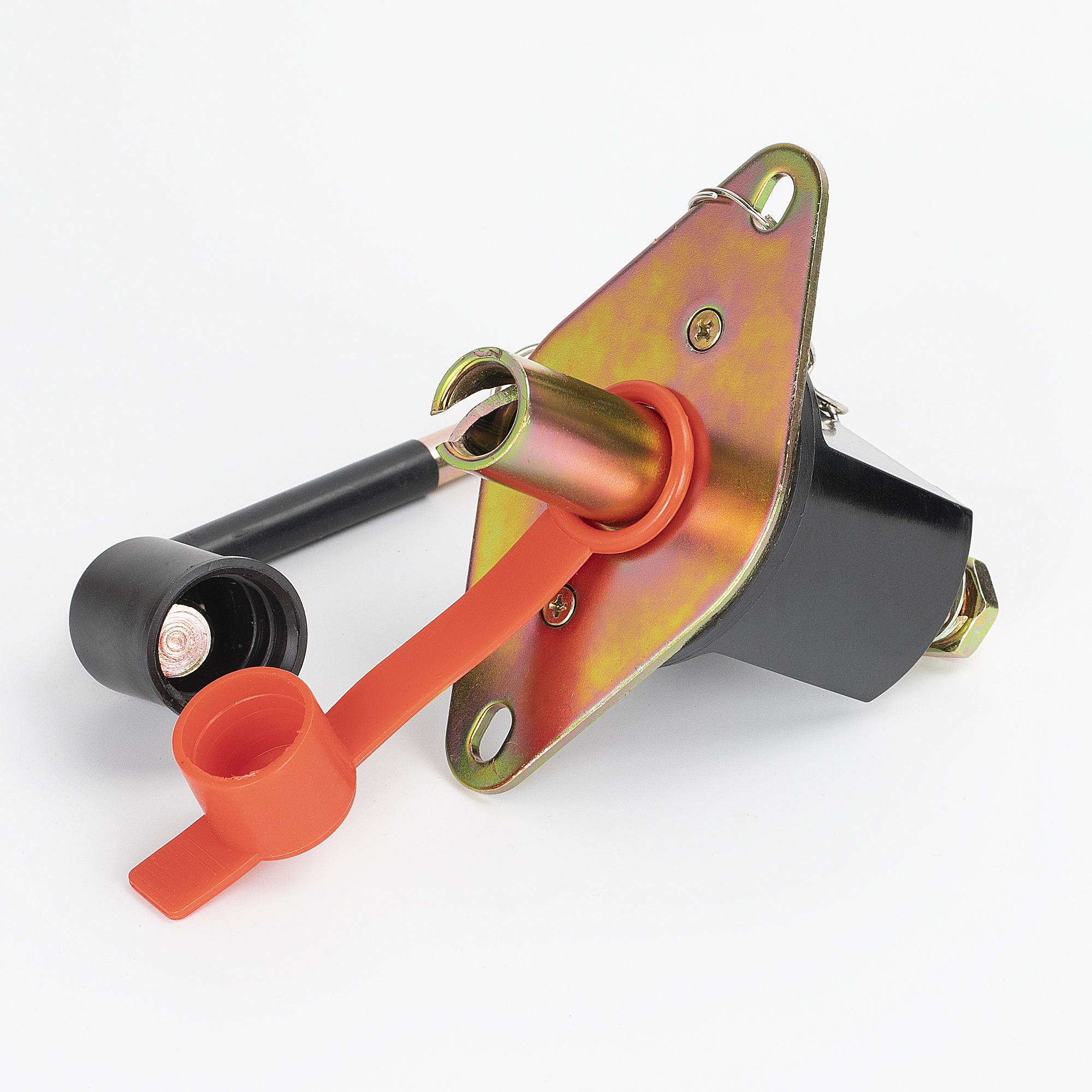 ASW-A08B 250A 12-24V DC Battery Master Switch Disconnect with Removable Lever Handle