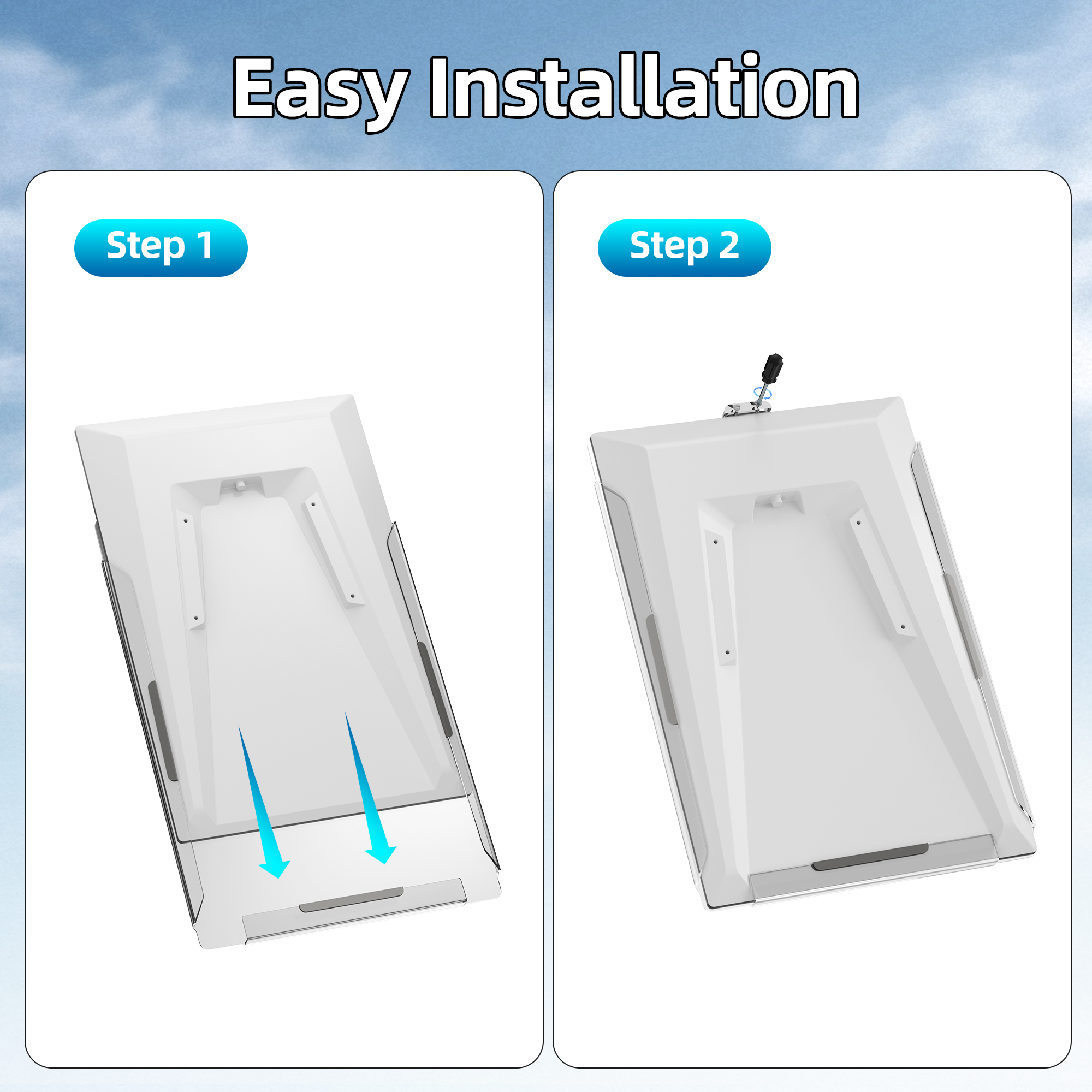 GEN3P-PC Starlink Flat High Performance Protective Cover Weatherproof Impact-Resistant Shield