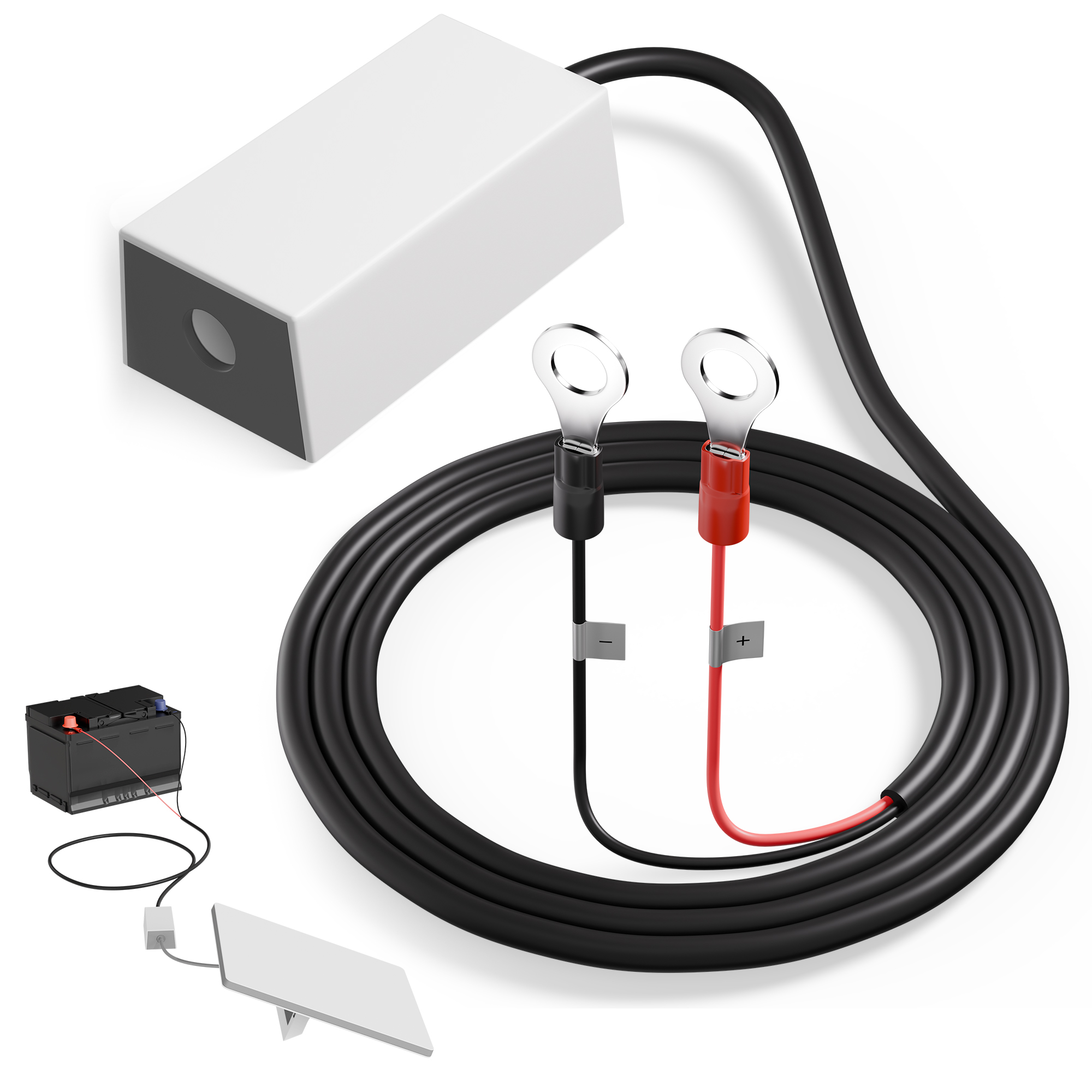MINI-POW-M8 Starlink Mini DC Power Converter 12V/24V to 36V Step Up with Ring Terminals