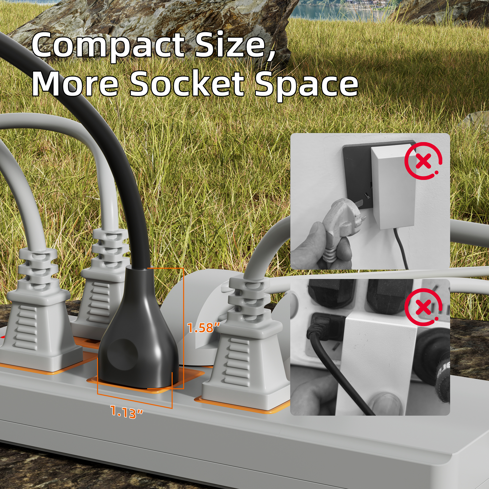 MINI-POW-AC-U2 Starlink Mini Power Supply 60W Replacement AC Adapter with 1.8m (6ft) Cord