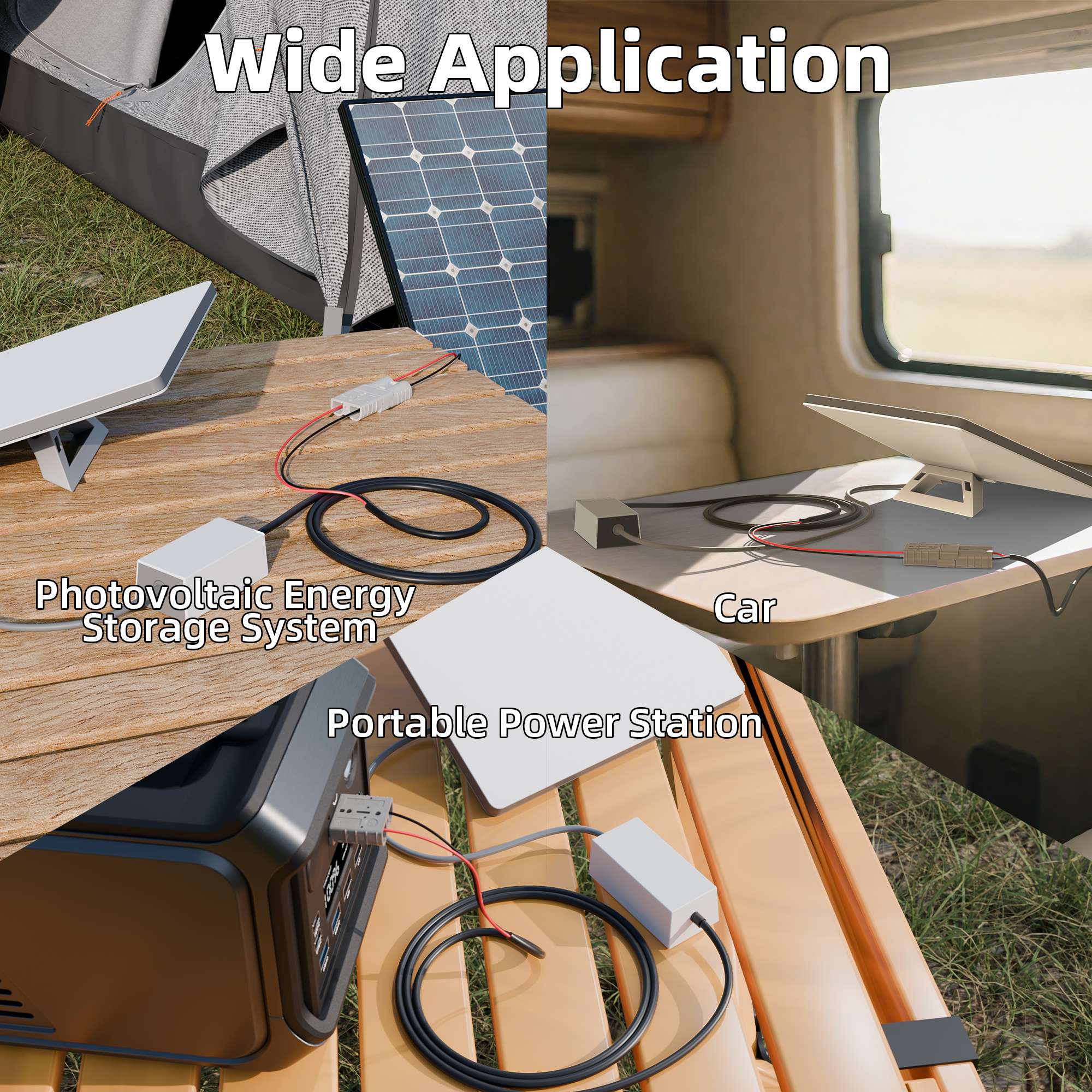 MINI-POW-AP50 Starlink Mini DC Power Converter with Anderson Plug 12V-36V to 36V Step-Up for RV, Solar, Off-Grid Use
