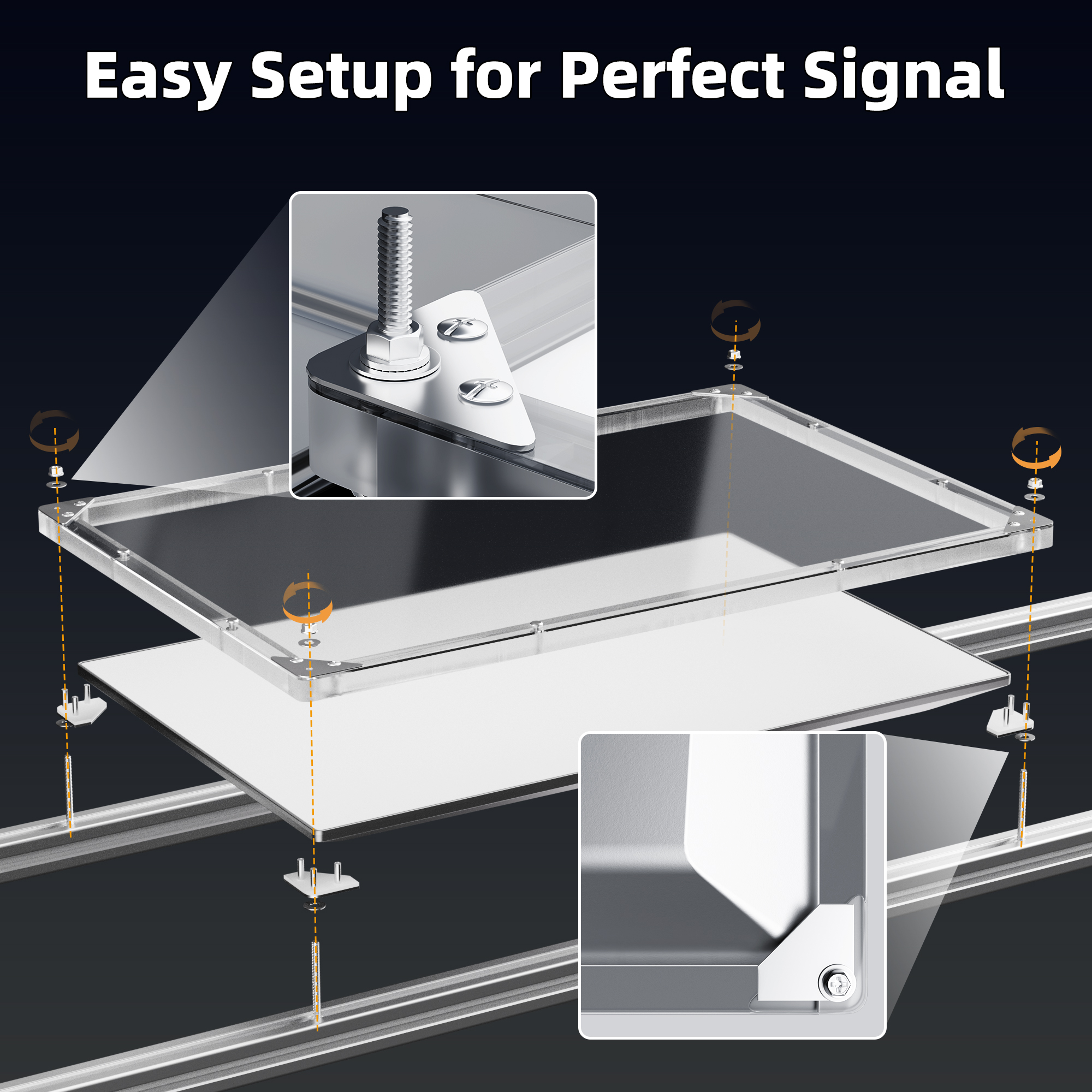 GEN3P-PC2 Starlink Performance (Gen 3) Protective Enclosure for Roof Racks Mount