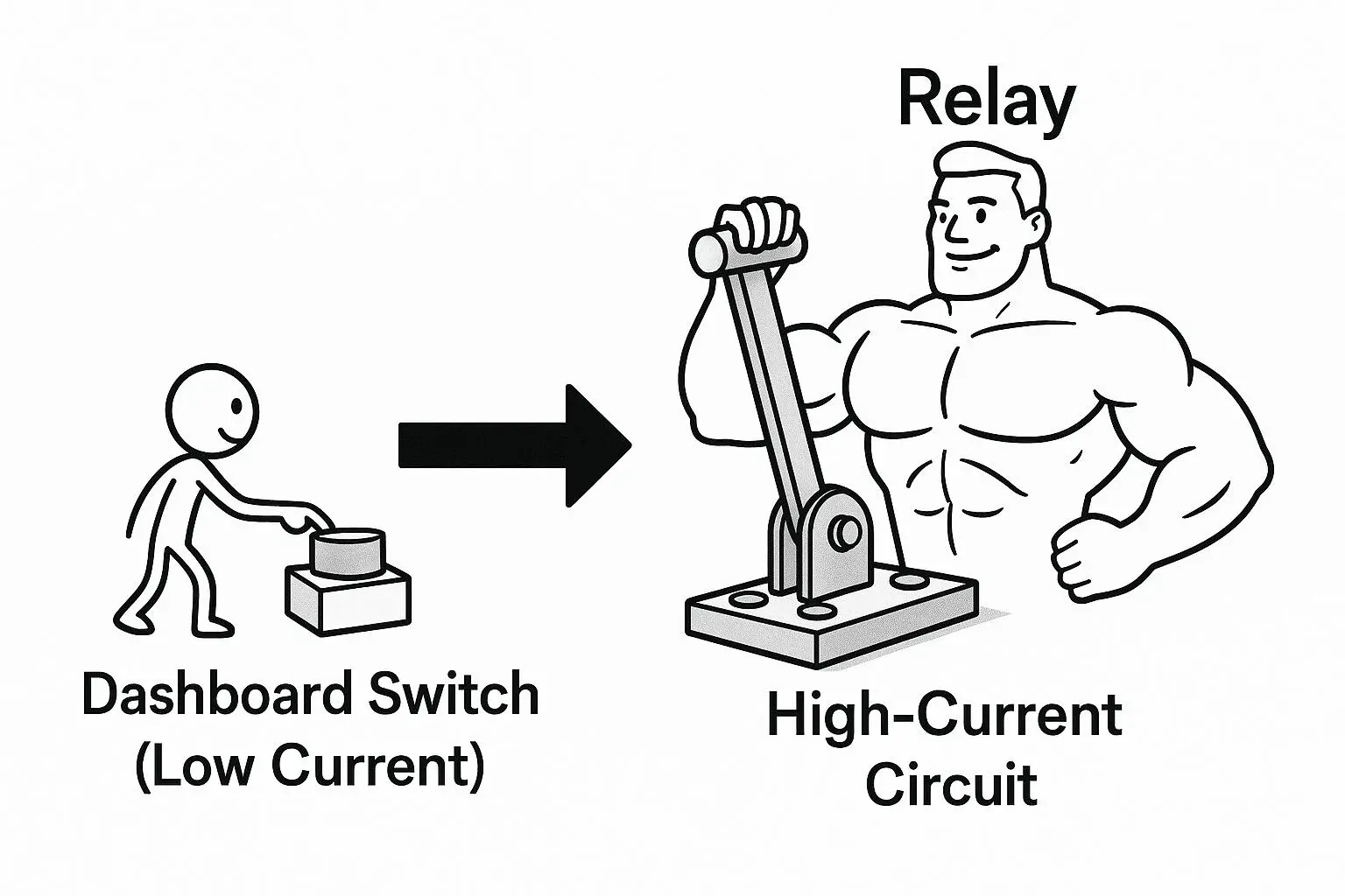 How an automotive relay works