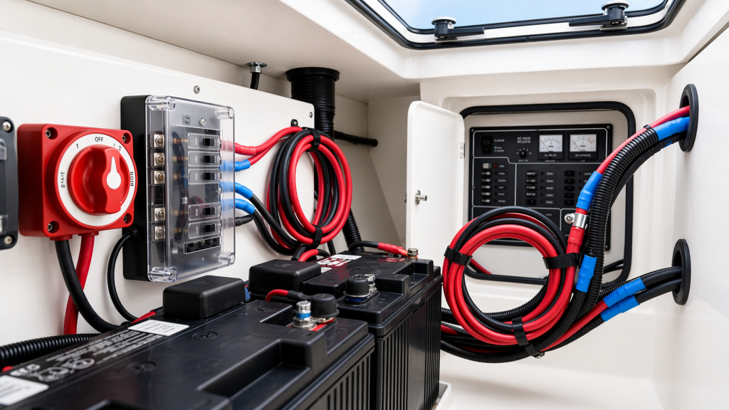 Yacht Electrical Locker Organization Yacht Electrical Locker Organization