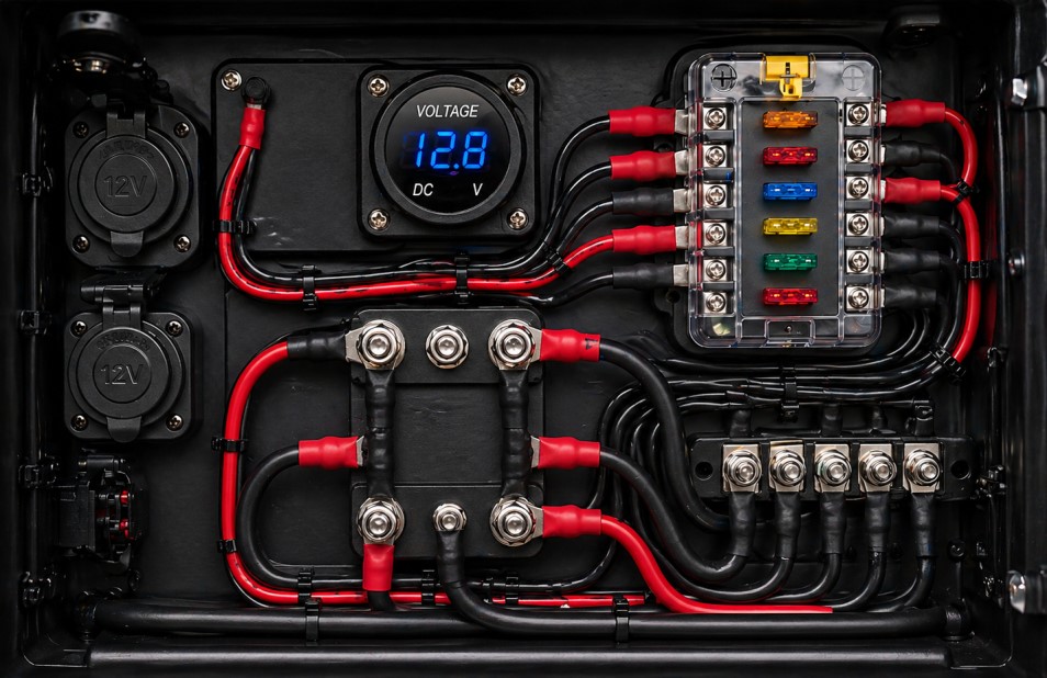 Internal Wiring Logic DIY Power Box