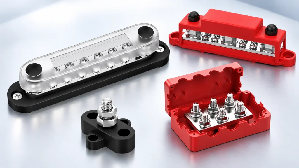Power Distribution Block Selection Guide for Low Voltage DC Systems